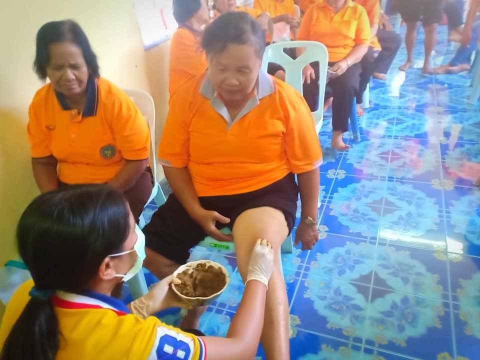 โครงการป้องกันข้อเข่าเสื่อมในผู้สูงอายุตำบลเพิ่มพูนทรัพย์ ปีปงบประมาณ 2562